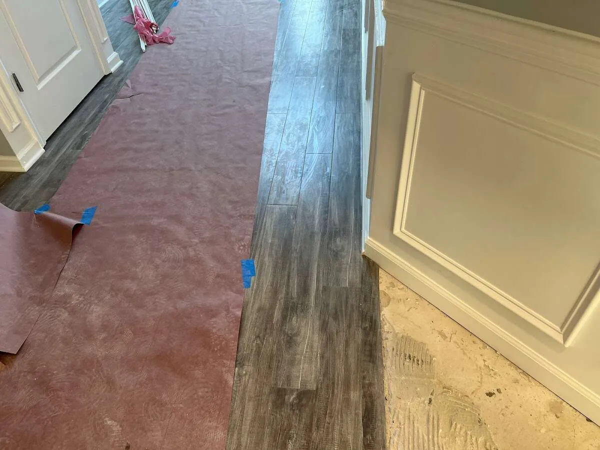 Completed marble shower restoration in Buena Vista